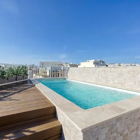 A 3br Sky Penthouse With Private Pool & Bbq By 360 Estates * Hamrun